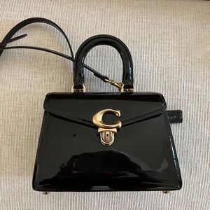 Like New Coach Bag - Black Sammy Top Handle Bag 21